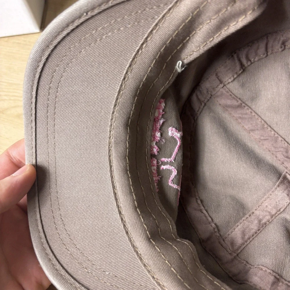 Gozzer Ranch Hat Cap Strap Back Embroidered Cadet Army Cap Outdoors Womens